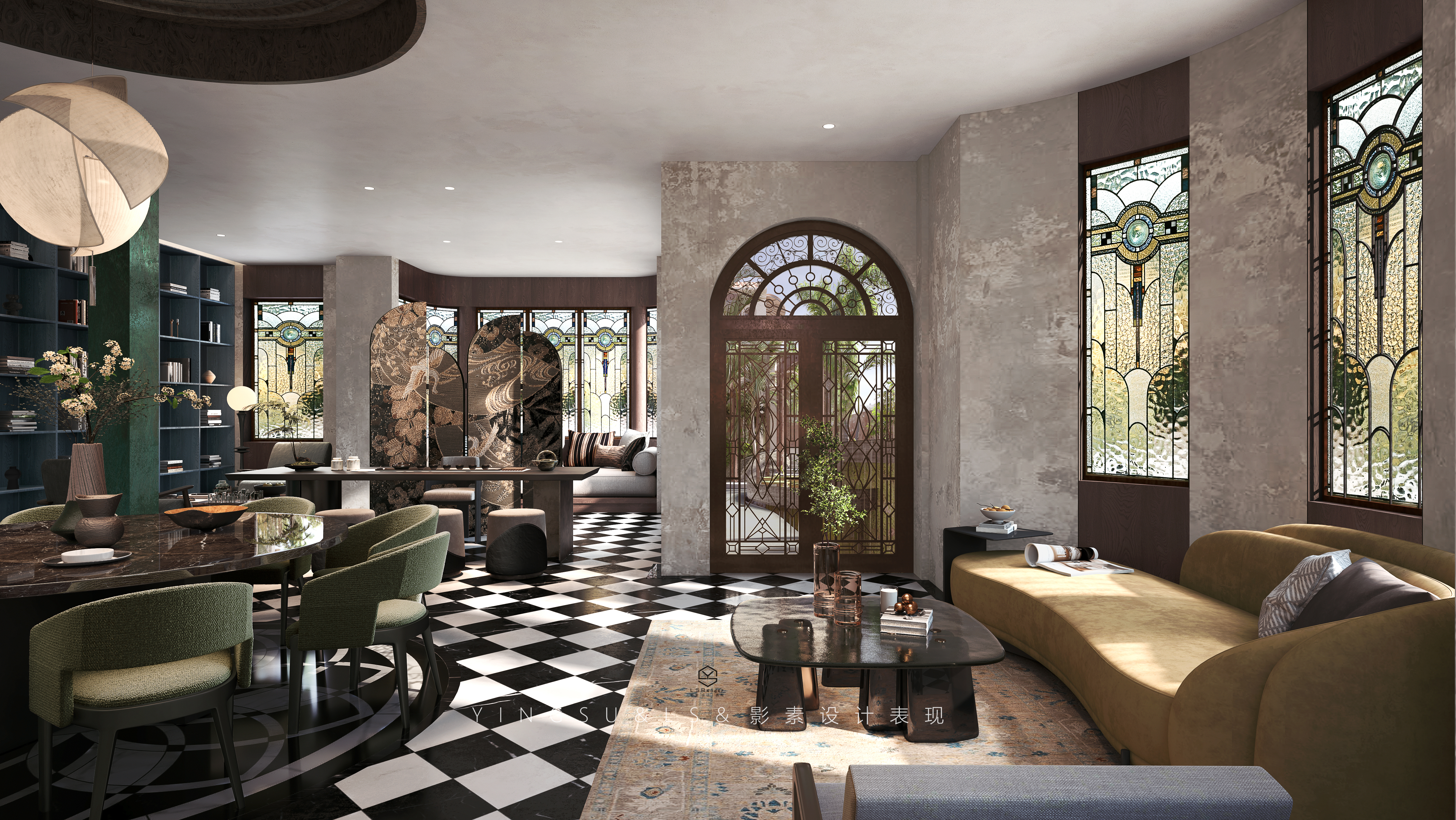 影素设计 • 西双版纳别墅效果图-4