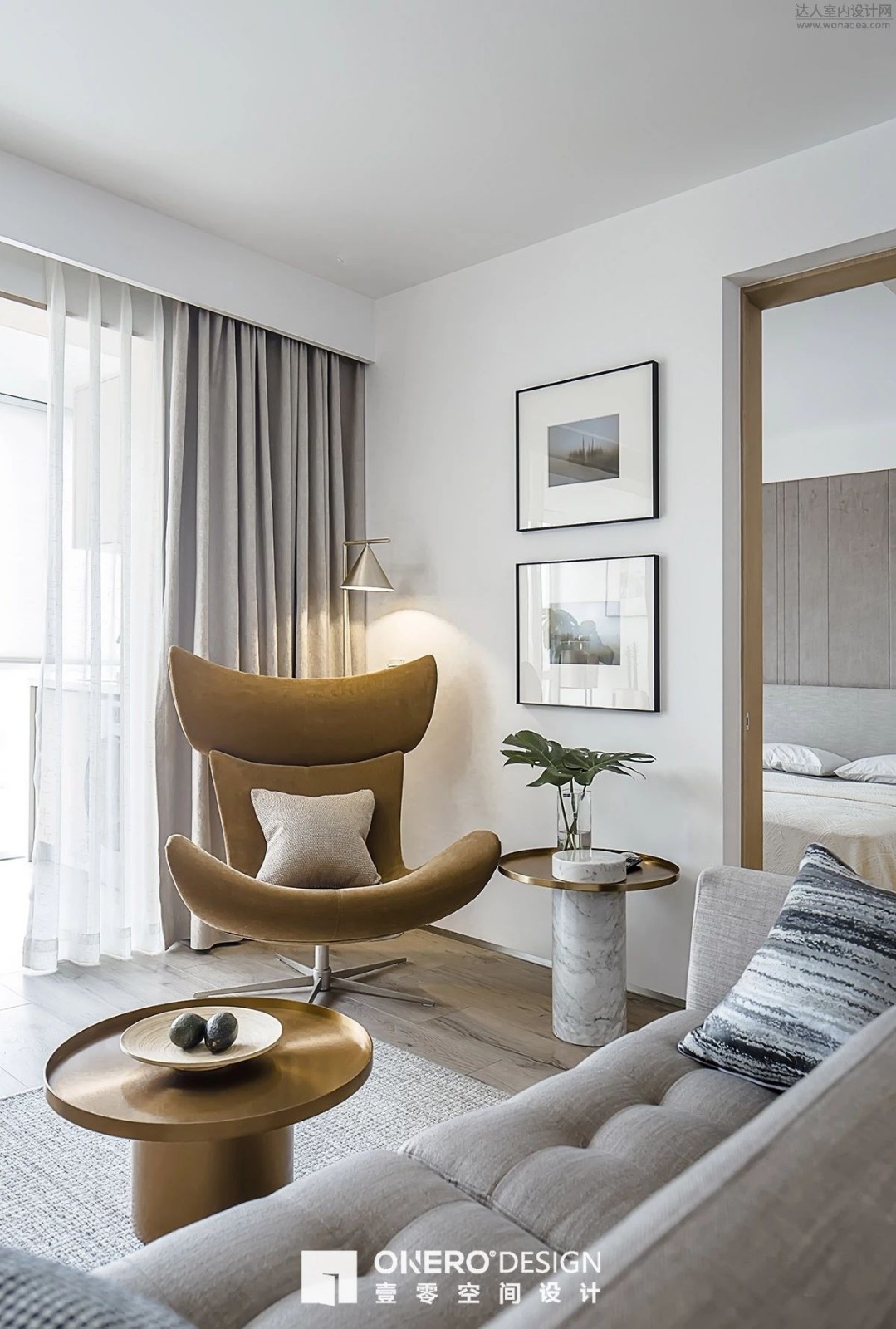 武汉壹零空间设计：葛洲坝城市广场120㎡私人住宅-9