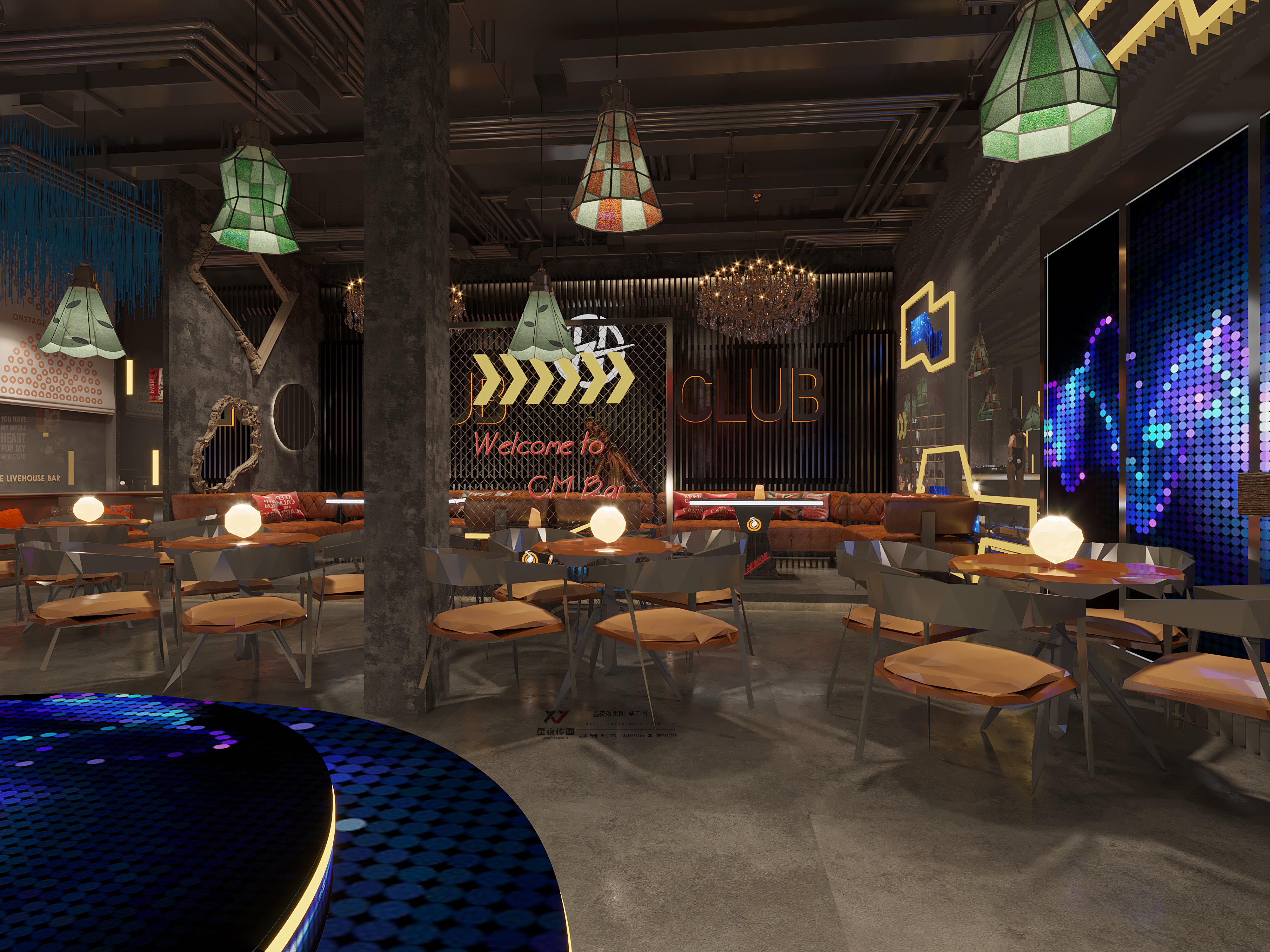 层次分明的美食空间设计-9