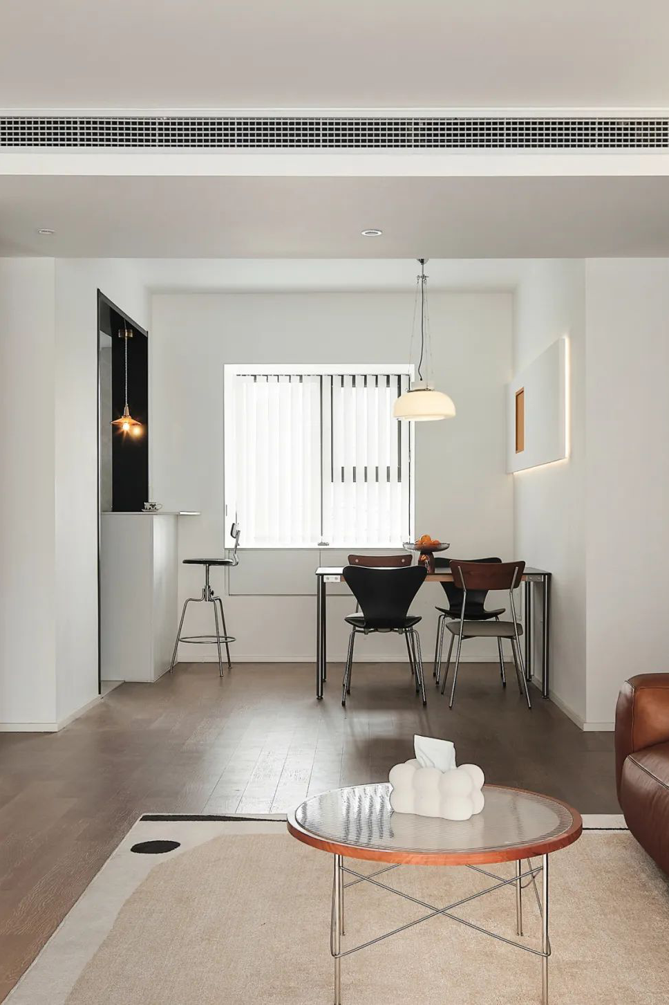 南京·棠宁府简约奶油艺术漆住宅丨中国南京丨大漠设计-54