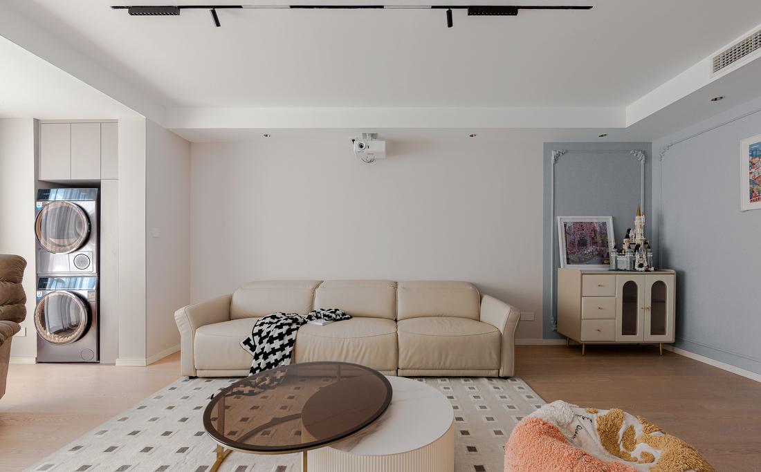 法式北欧混搭婚房设计丨7KK 设计-33