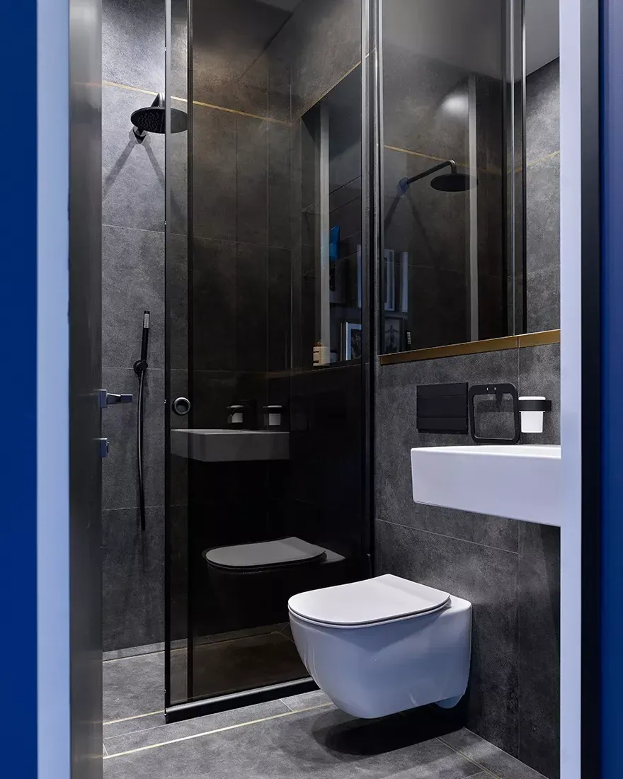 莫斯科“Зиларт”小区100平家庭公寓设计丨俄罗斯莫斯科丨Евгения Млынчик-50