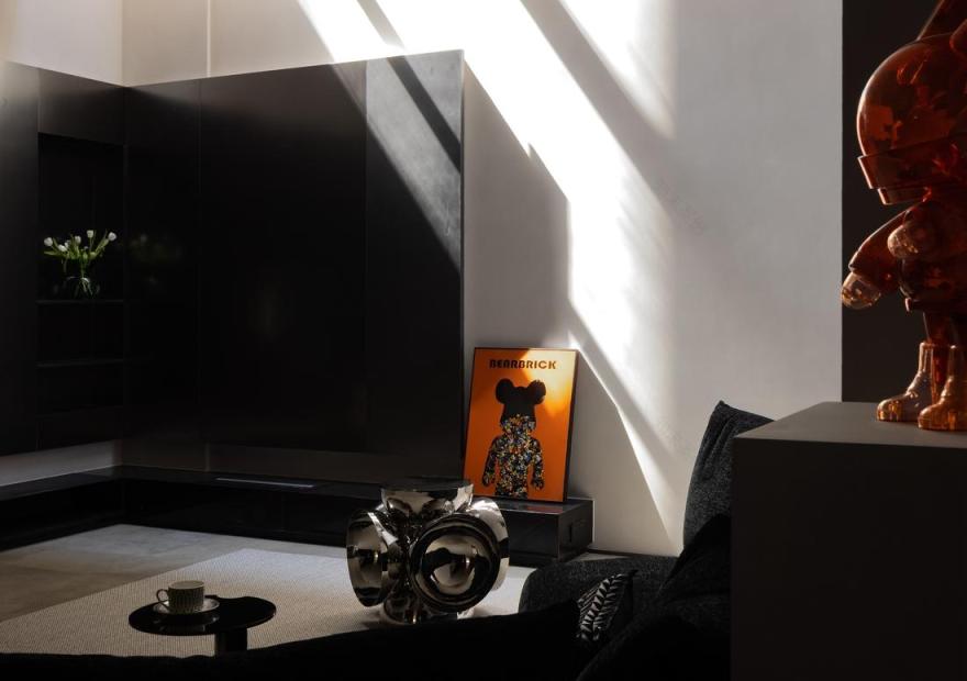 现代轻奢质感别墅设计-4