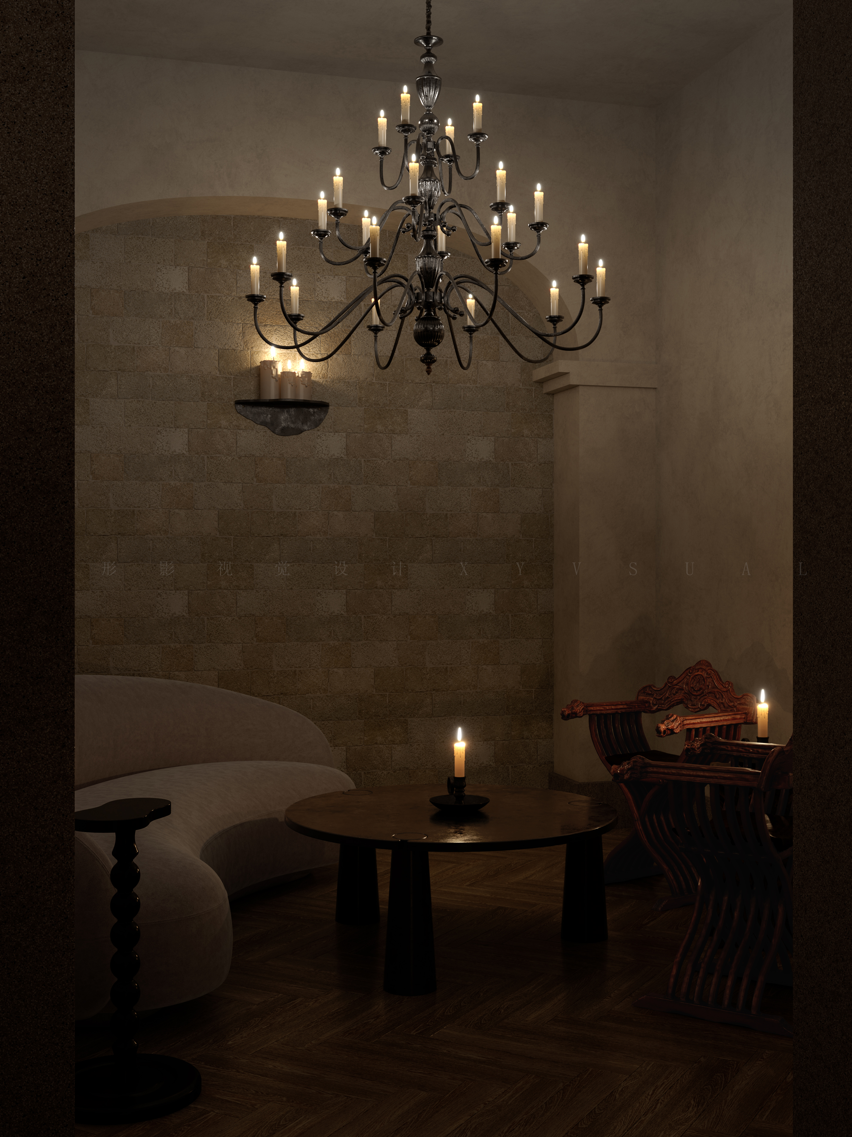 威士忌酒吧丨尺与匙空间设计-13