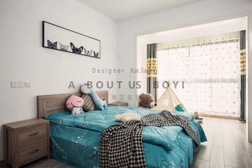 尚景翠苑 170㎡北欧风之家 | 生活与艺术的完美融合-32