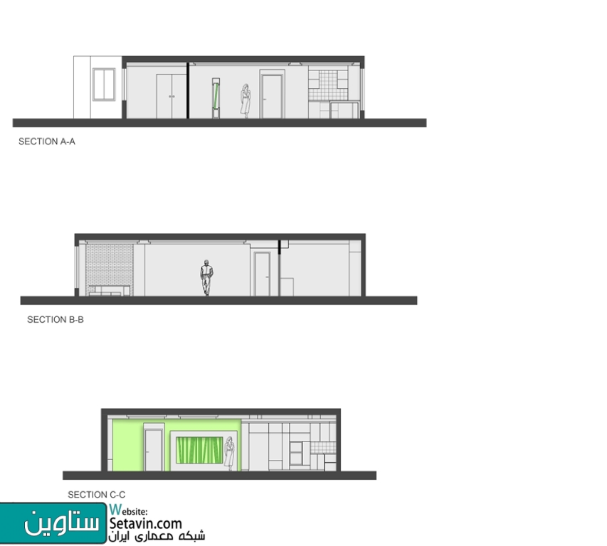 “به رنگ سبز”住宅改造项目丨伊朗德黑兰丨赫尔姆建筑事务所-32