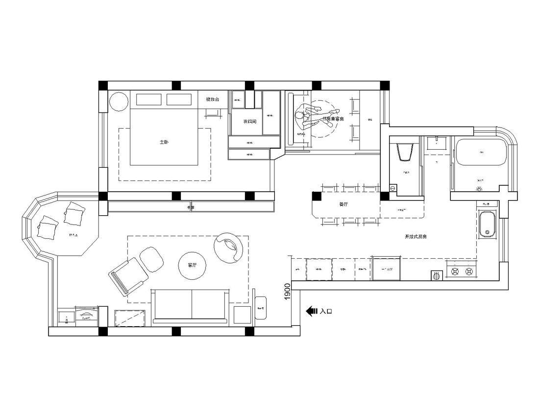 麦威英语培训室内设计案例解析-33