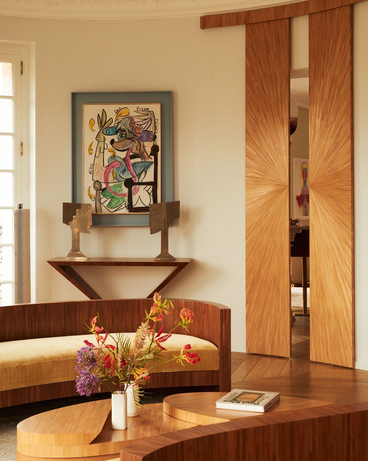 收藏家的别墅设计丨法国巴黎丨HauvetteMadani 室内设计工作室-17