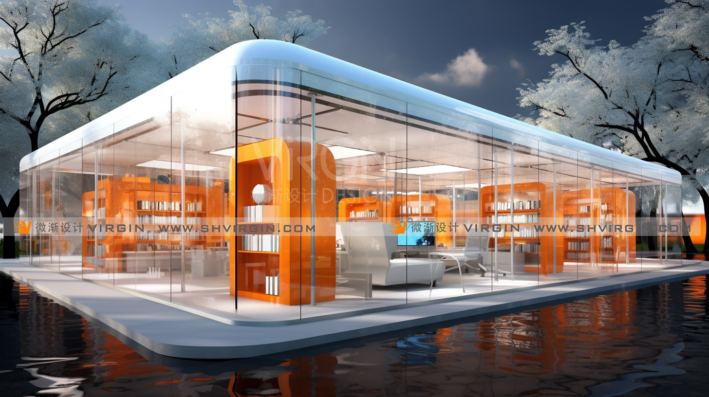 智能图书室|装备式自习室|装备式图书展-4