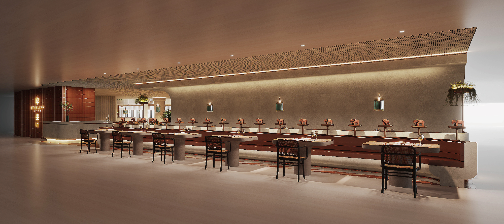 南洋融合菜餐厅设计-4