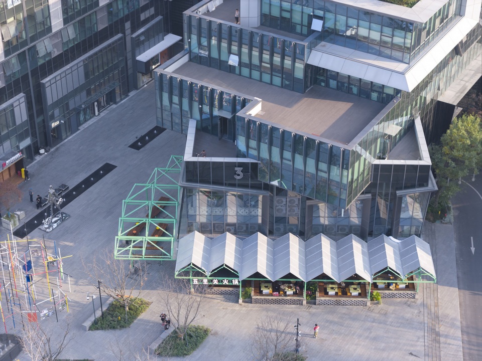 街边的绿色伞棚 · 五里关麓坊店 · 凡筑ArchFAN丨中国成都丨凡筑ArchFAN（成都凡筑建筑设计事务所有限公司）-14