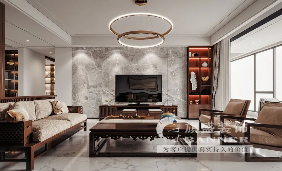 天字一号新中式豪宅丨赵振庭-24