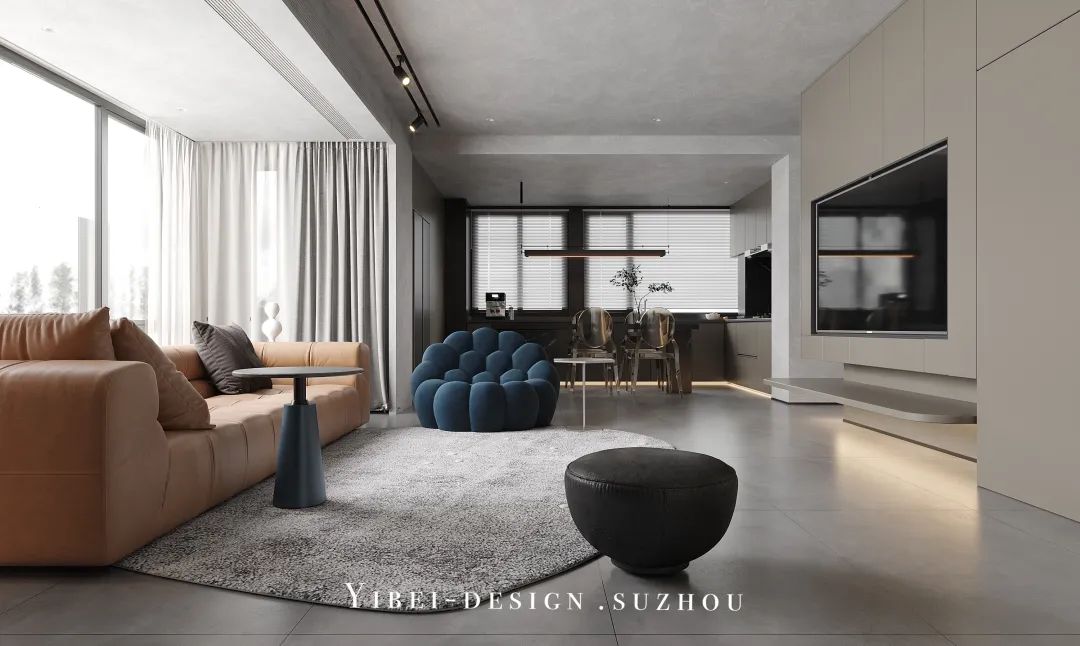 极简黑白灰 · 一贝设计诗意空间丨中国苏州-7