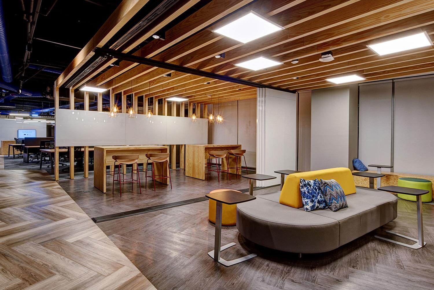 Unilever Brasil 办公室 | 现代木质设计，打造高效办公空间-17