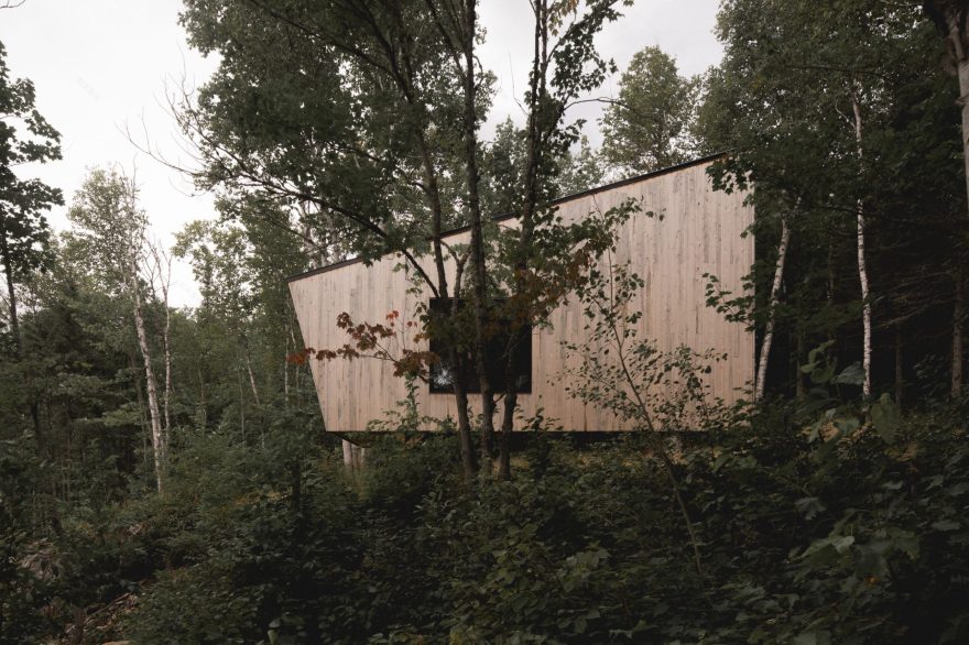 自然取景器·森林中的庇护所丨加拿大魁北克丨Atelier L’Abri-71