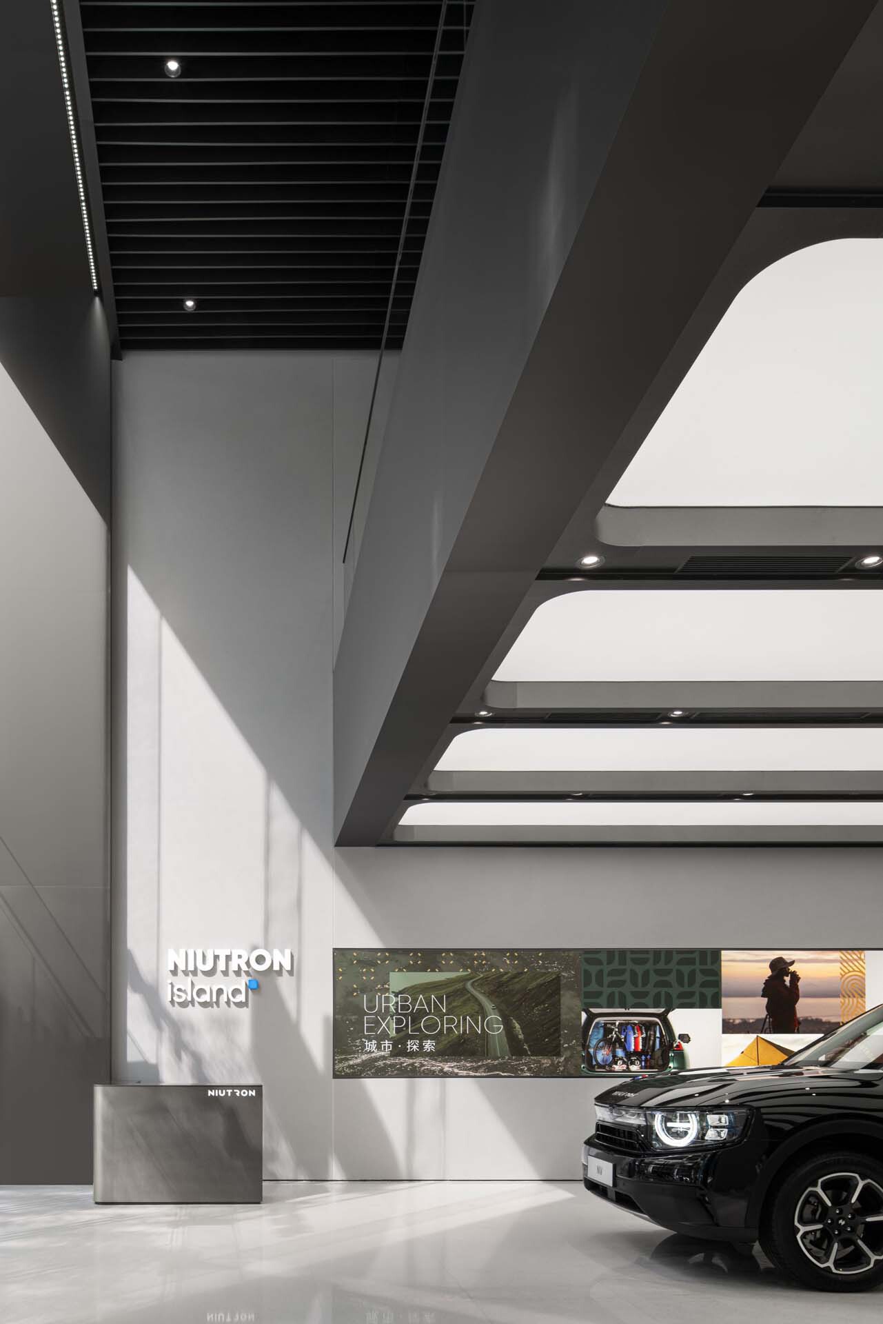 NIUTRON 自游家汽车展厅广州高德置地店丨中国广州丨北京大观建筑设计-12