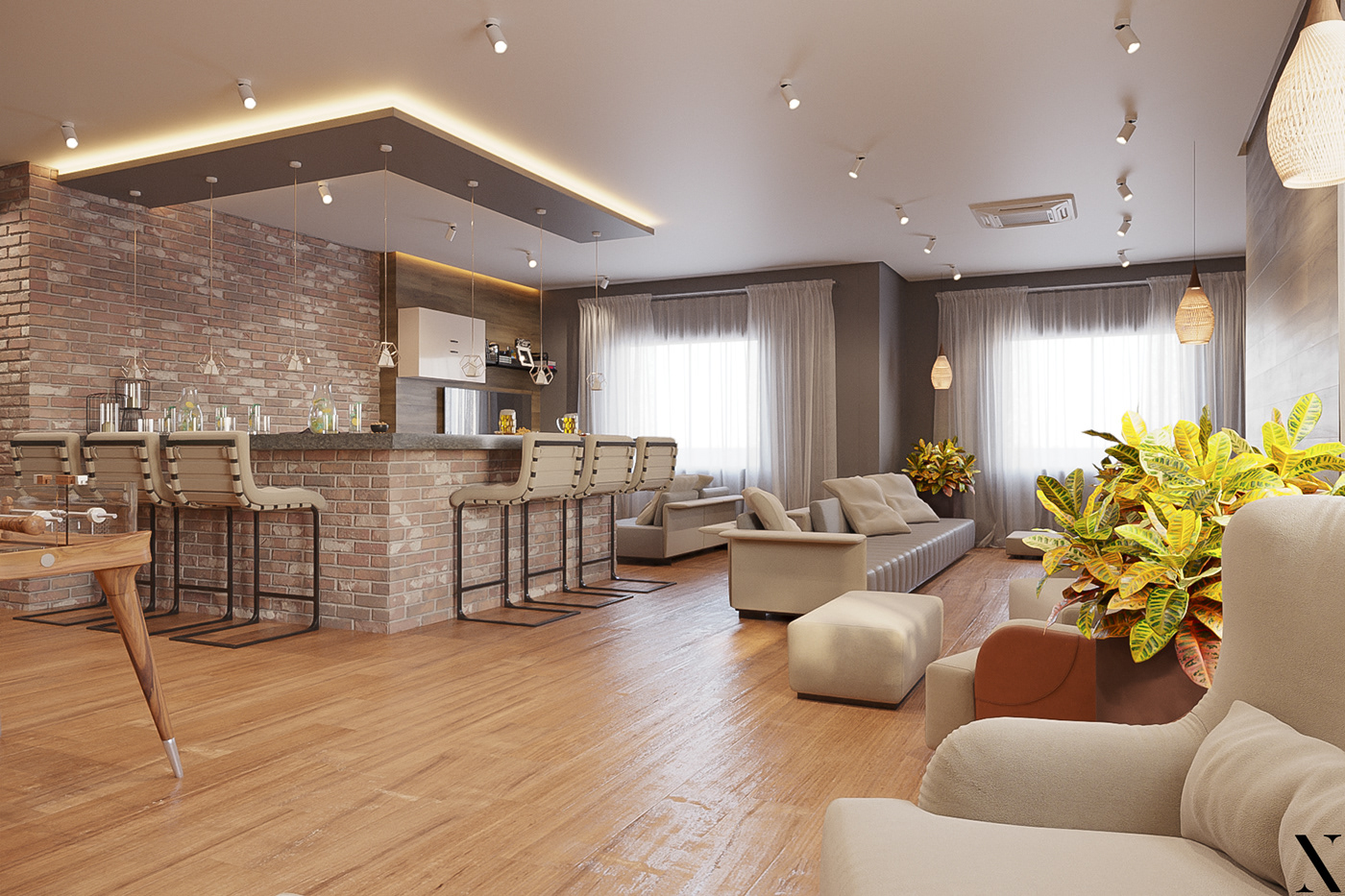 极简游戏室丨俄罗斯设计师-5