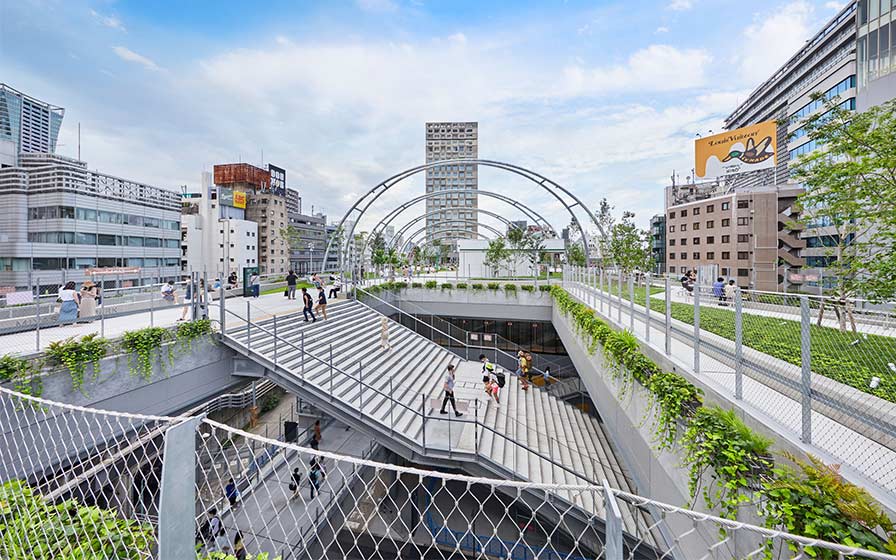 MIYASHITA PARK | 都市計画・マスタープラン | Projects | NIKKEN SEKKEI LTD-7