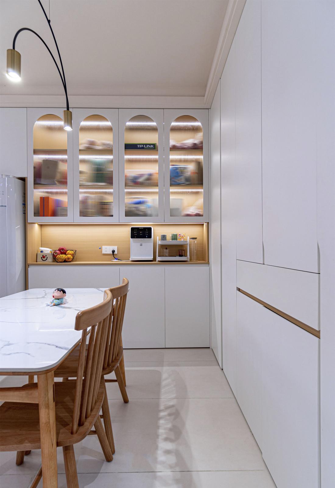 94㎡现代原木风三居室设计-21