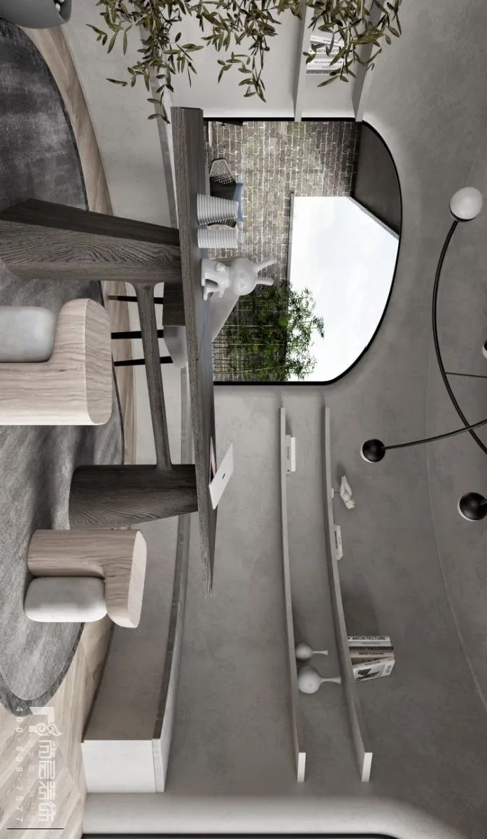 尚层南山设计|| “君之玲珑”侘寂美学,物质贫乏,精神富足-74