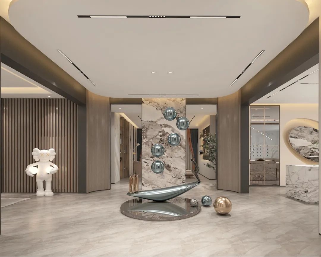 现代轻奢风住宅设计丨中国包头丨包头市众诚装饰-20