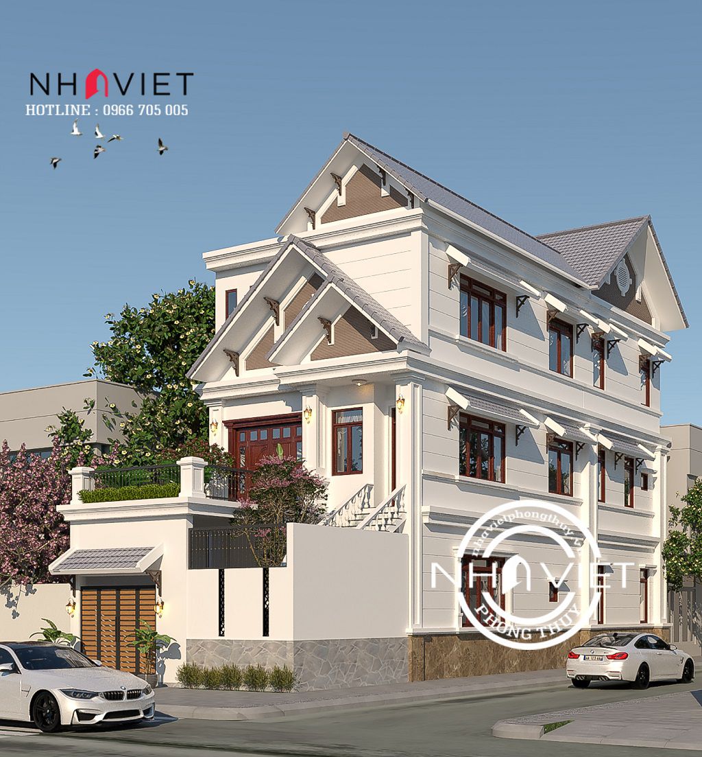 河内丹凤现代3层泰式别墅设计丨越南河内-11