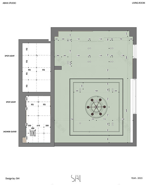 2026年 阿卜哈工作室客厅丨沙特阿拉伯丨SHI studio-36