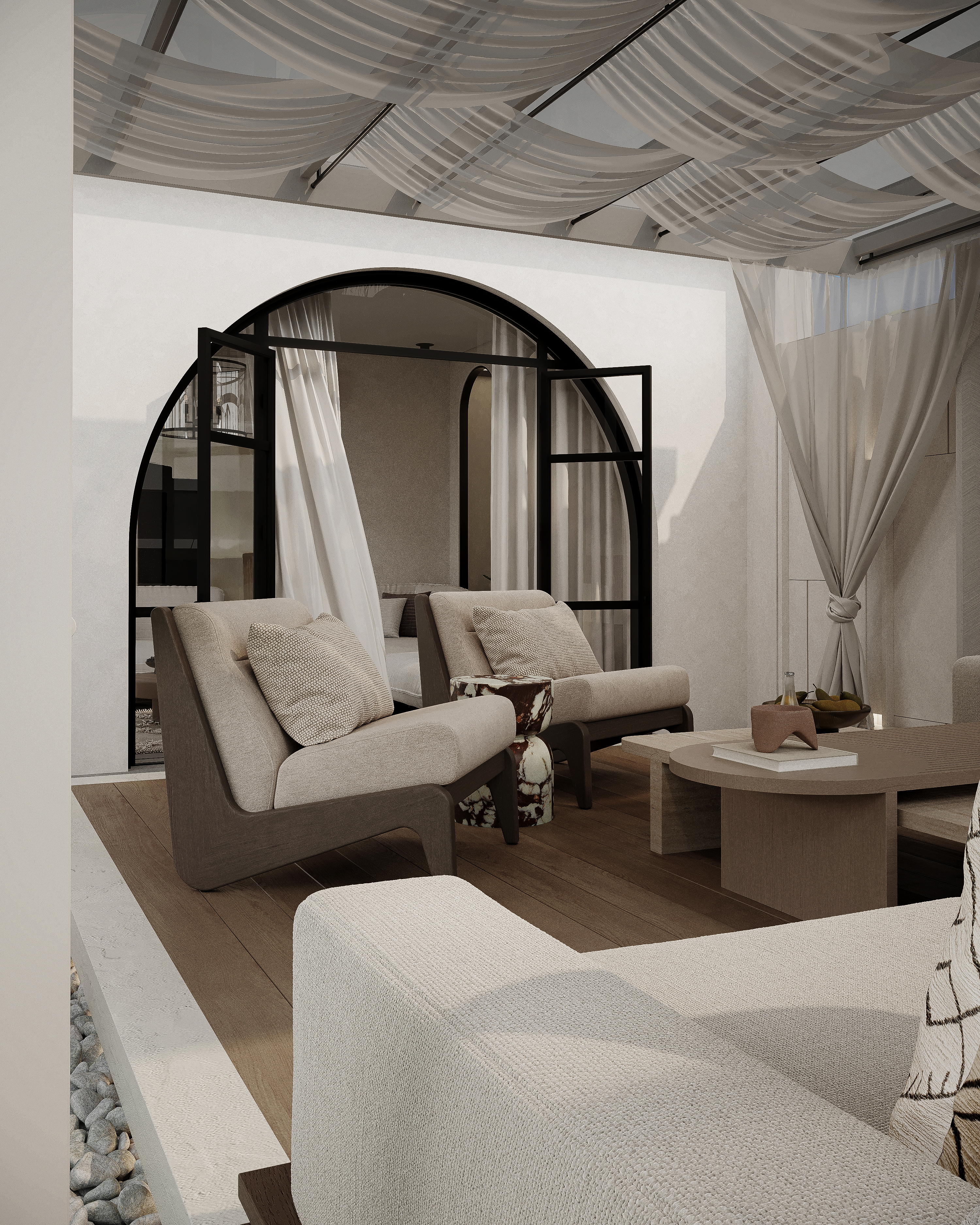 屋顶露台丨Amina El  kholy,Ahmed Saleh Designs-14