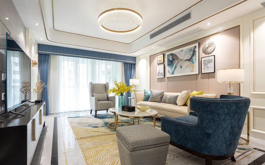 美式家居的阳光活力空间-0