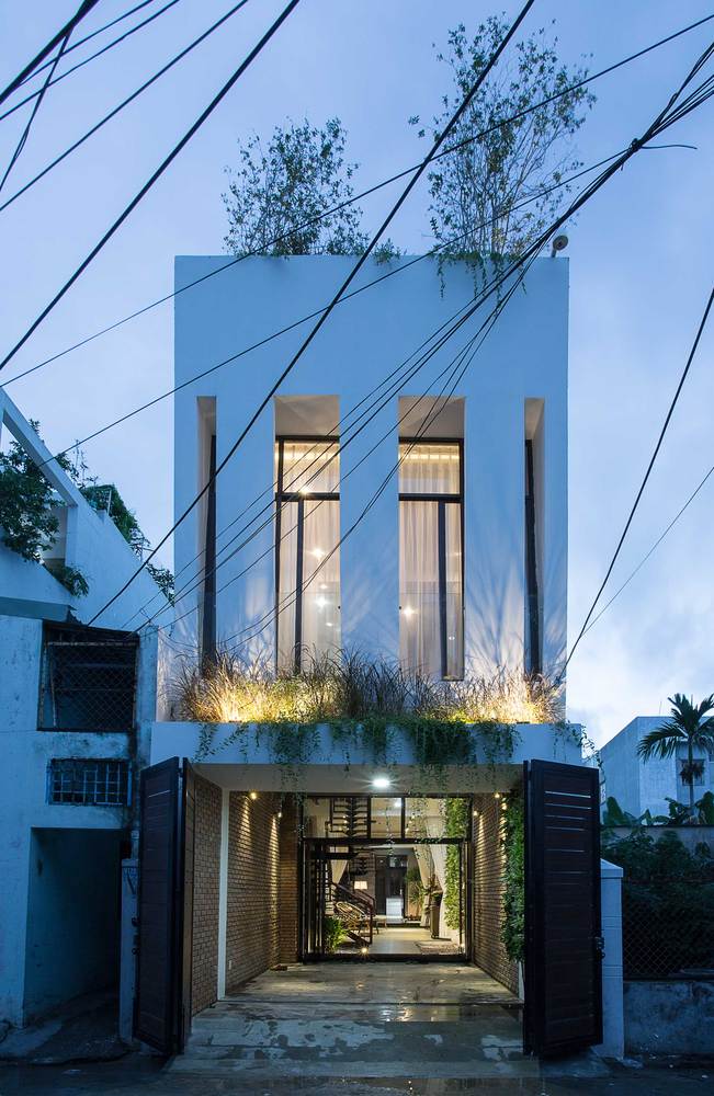 越南联排别墅的绿色生活空间-35