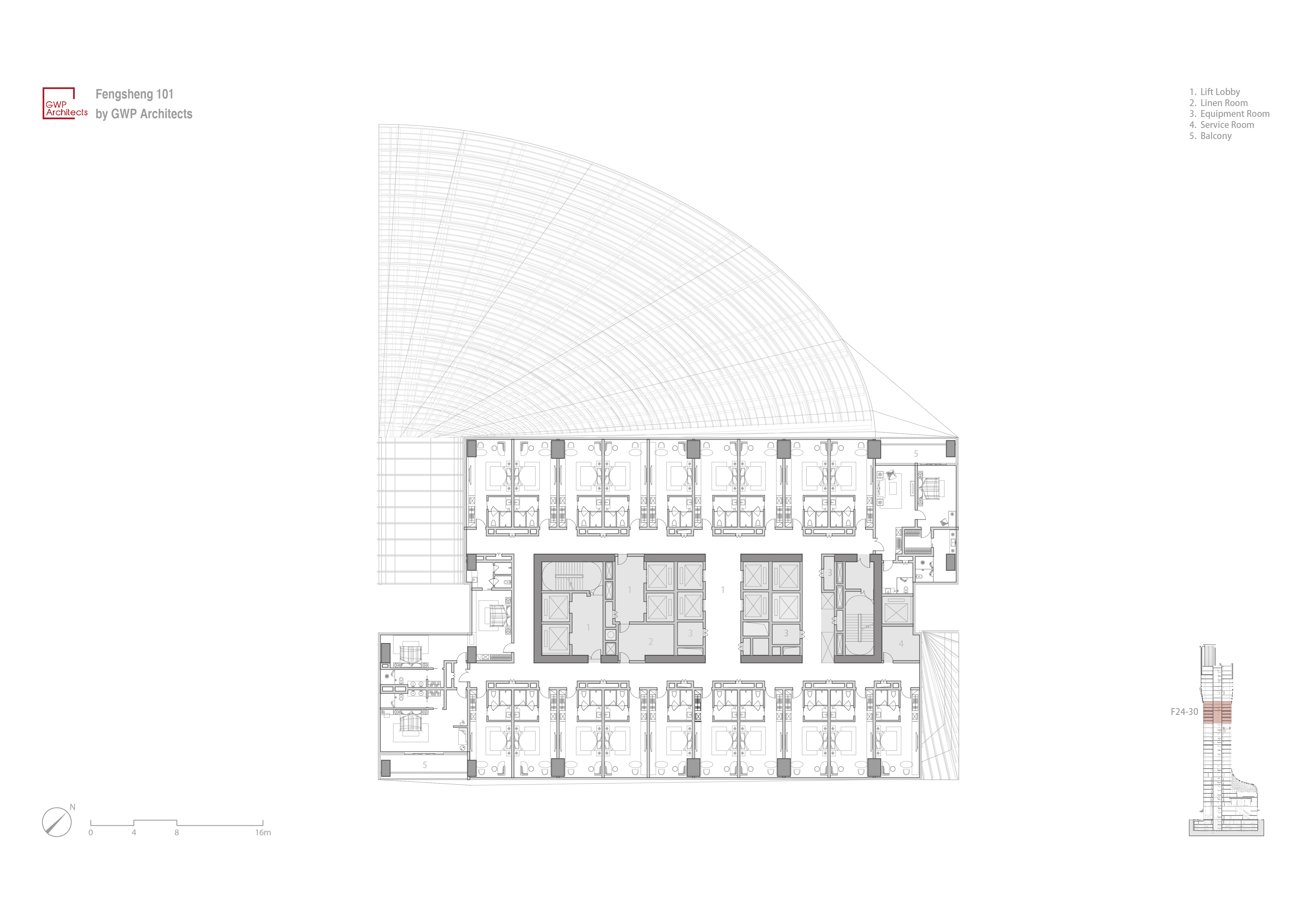 广州风生 101 塔 | GWP Architects 打造的地标性商业建筑-30