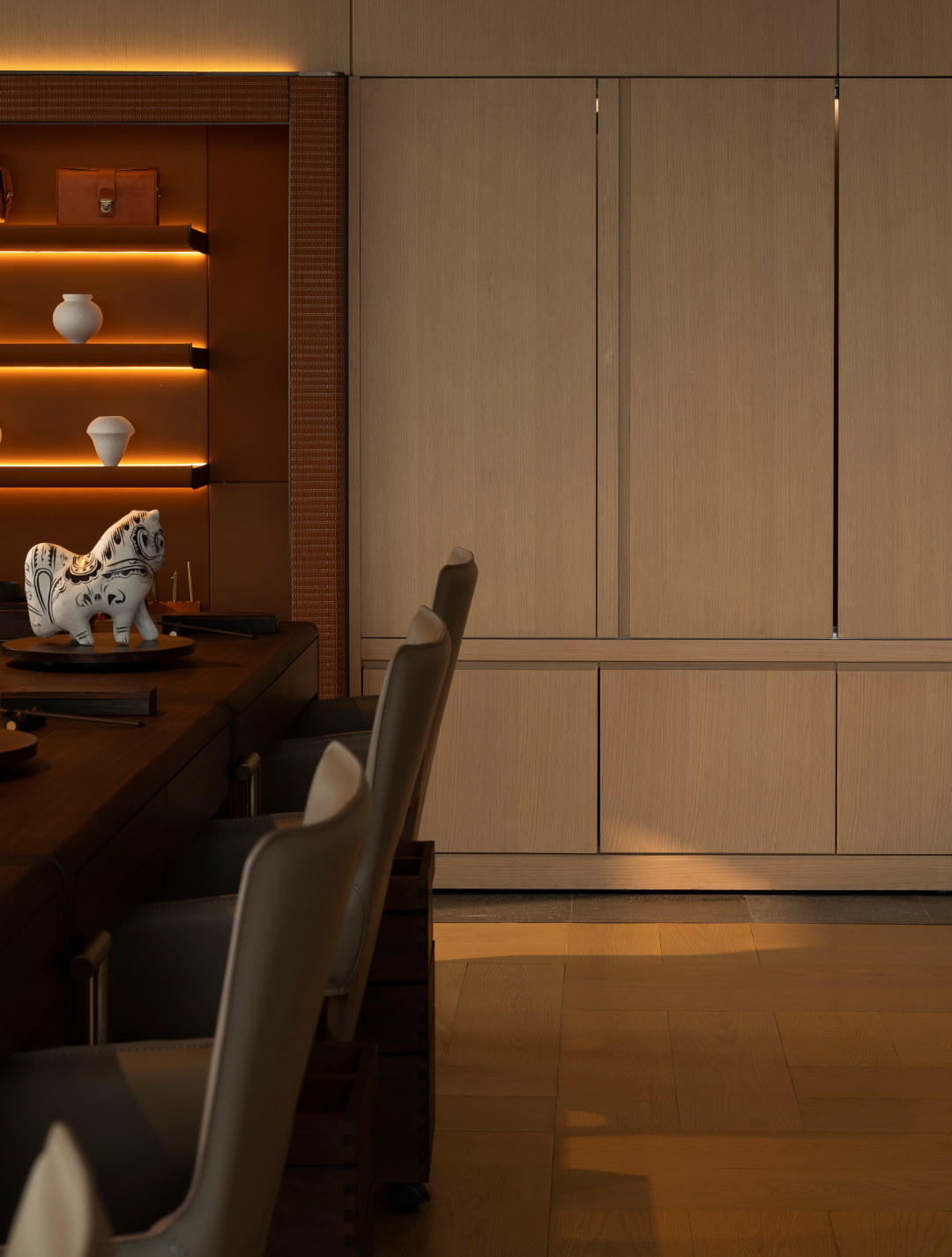 平安臻颐年·臻颐9号北京康养展厅项目丨中国北京丨照明设计为PROL光石,室内设计为水平线设计-44