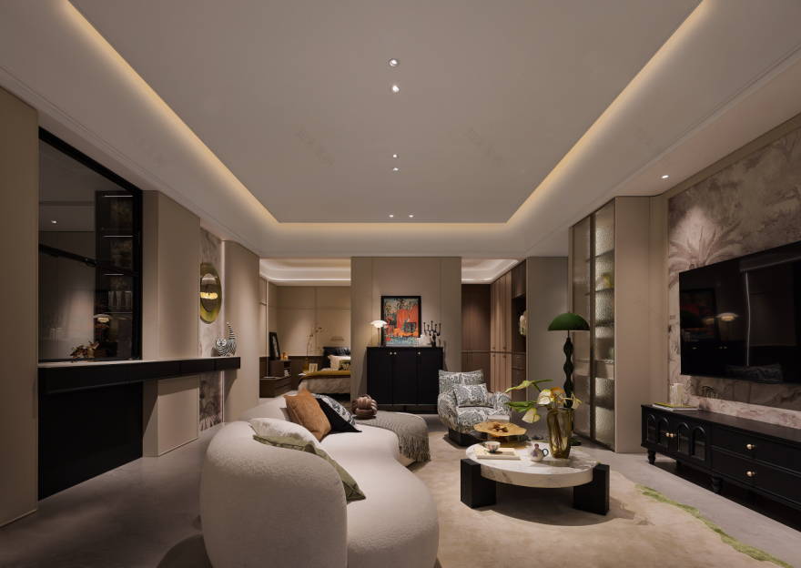 OPLONI·欧铂尼大家居总部展厅丨中国广州丨佛山市拓维室内设计有限公司-23