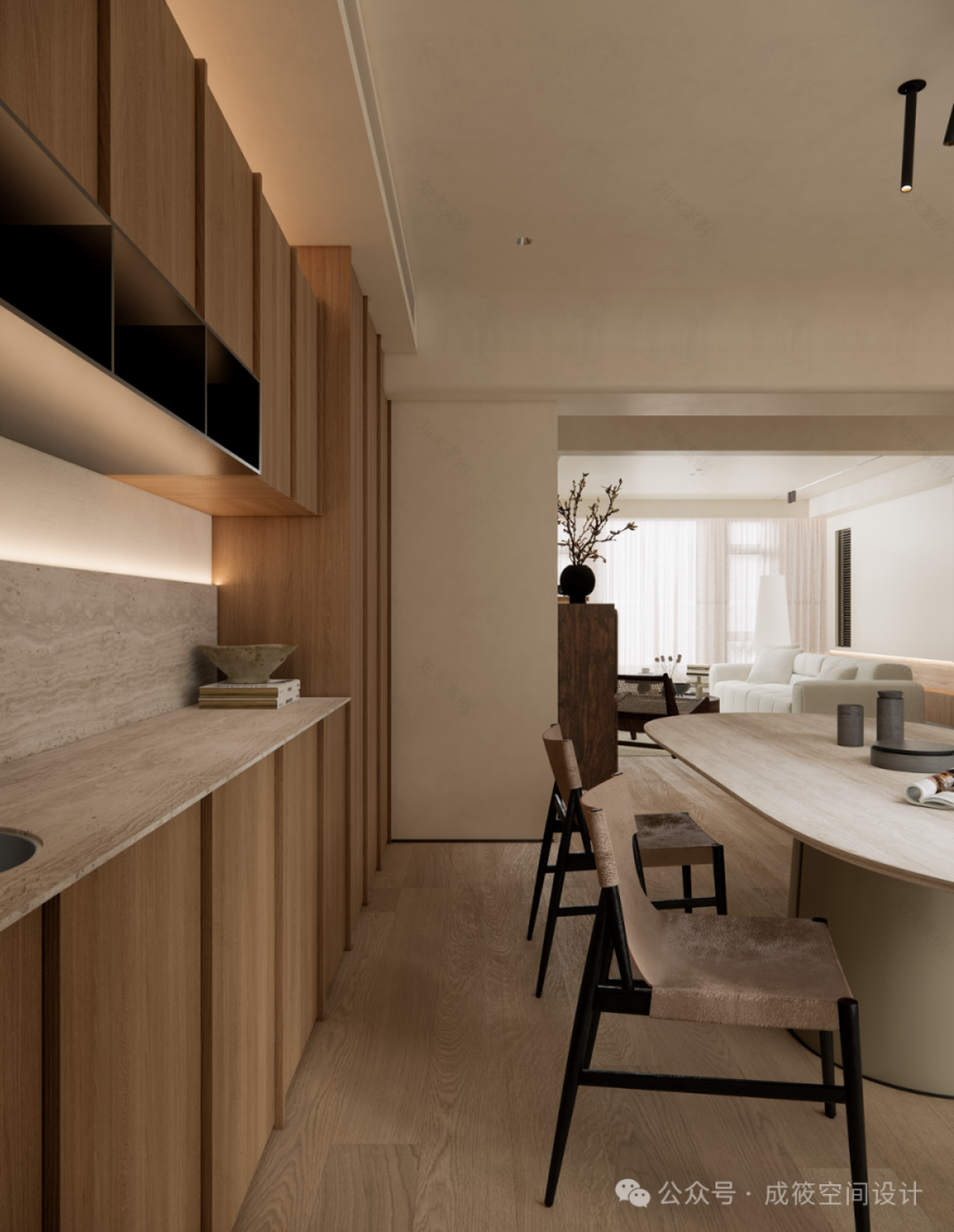 中古+原木风住宅设计丨中国上海丨成筱设计-31