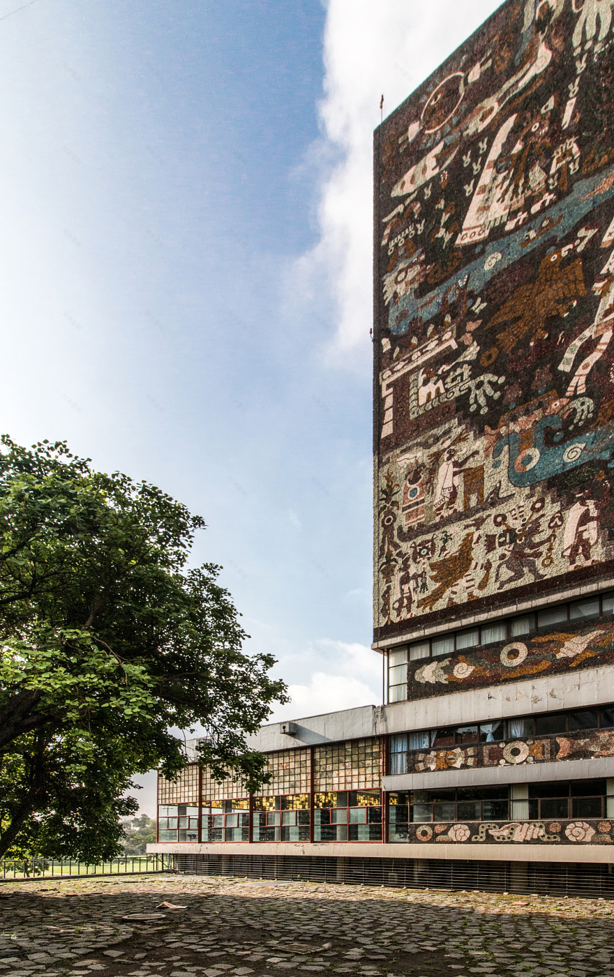 Architecture Classics: UNAM Central Library / Juan O'Gorman-22