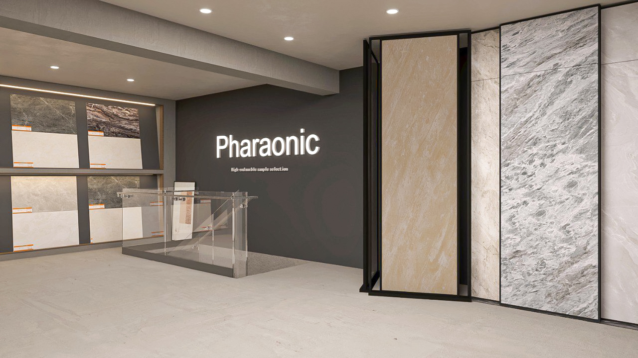 Ceramic exhibition design 材料展厅-2