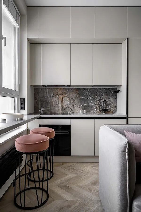 36㎡一居室设计丨Irina Vashchenko-11