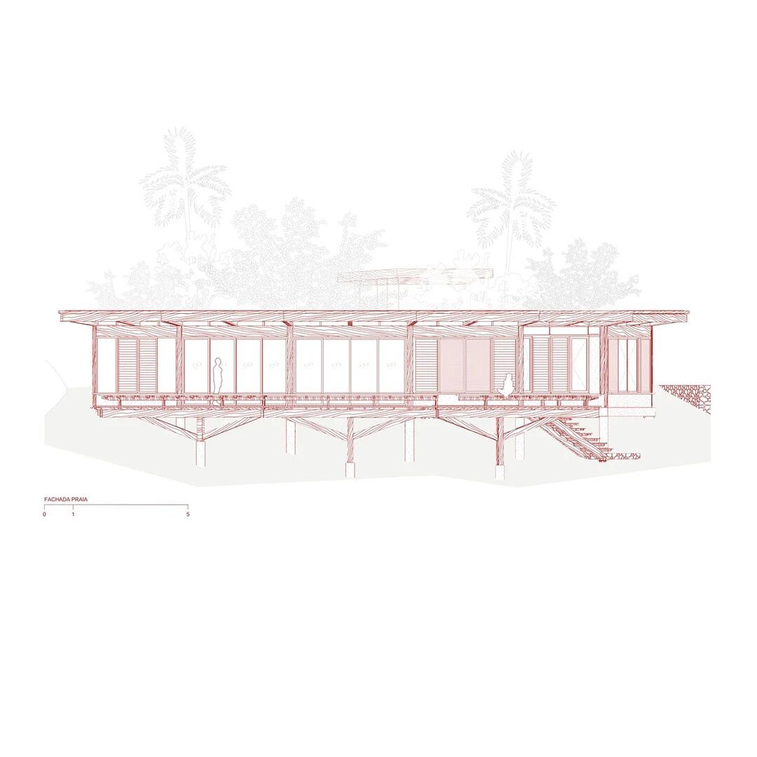 Praia da Figueira设计｜循日之迹,栖木而生住宅丨巴西里约热内卢丨Estúdio Lava-45