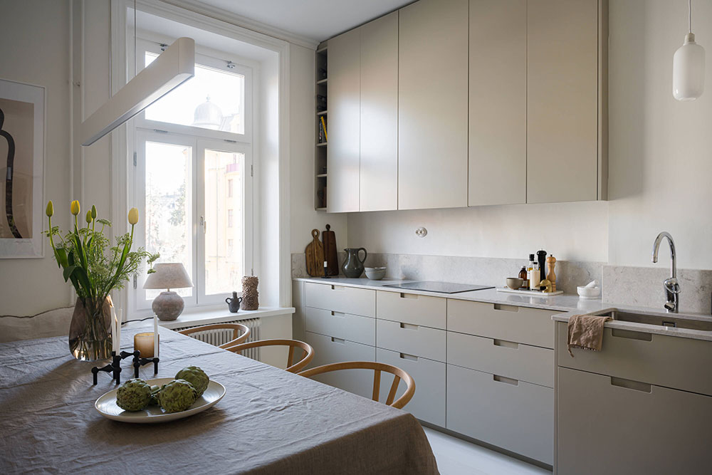 斯德哥尔摩优雅宽敞公寓设计-14