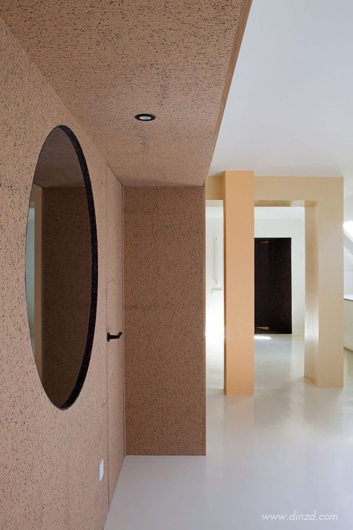 马德里阁楼翻新 | 软木与橡胶的可持续奇迹-8