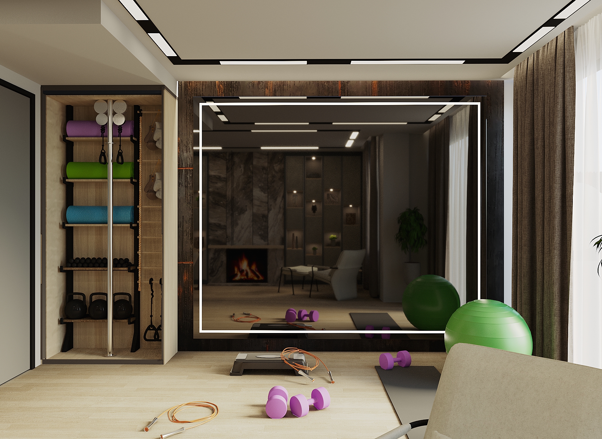 E.N. WORKING ROOM DESIGN HOUSE PROJECT (ALTERNATİF 2)-7