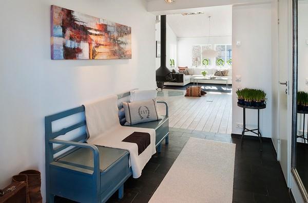 瑞典简约白色房屋设计-20