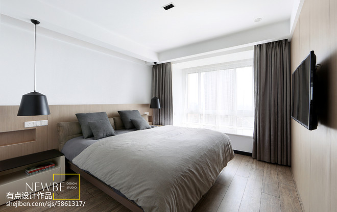 《逆光》80万元三居160平米装修案例丨中国常州丨有点设计-11