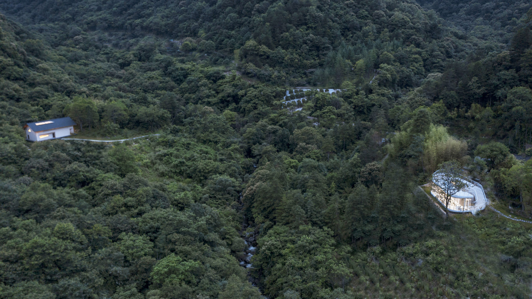 秦岭宿集 · 空山九帖书店·王维的寂寞,山果落餐厅丨中国汉中丨STUDIO QI 建筑事务所-13