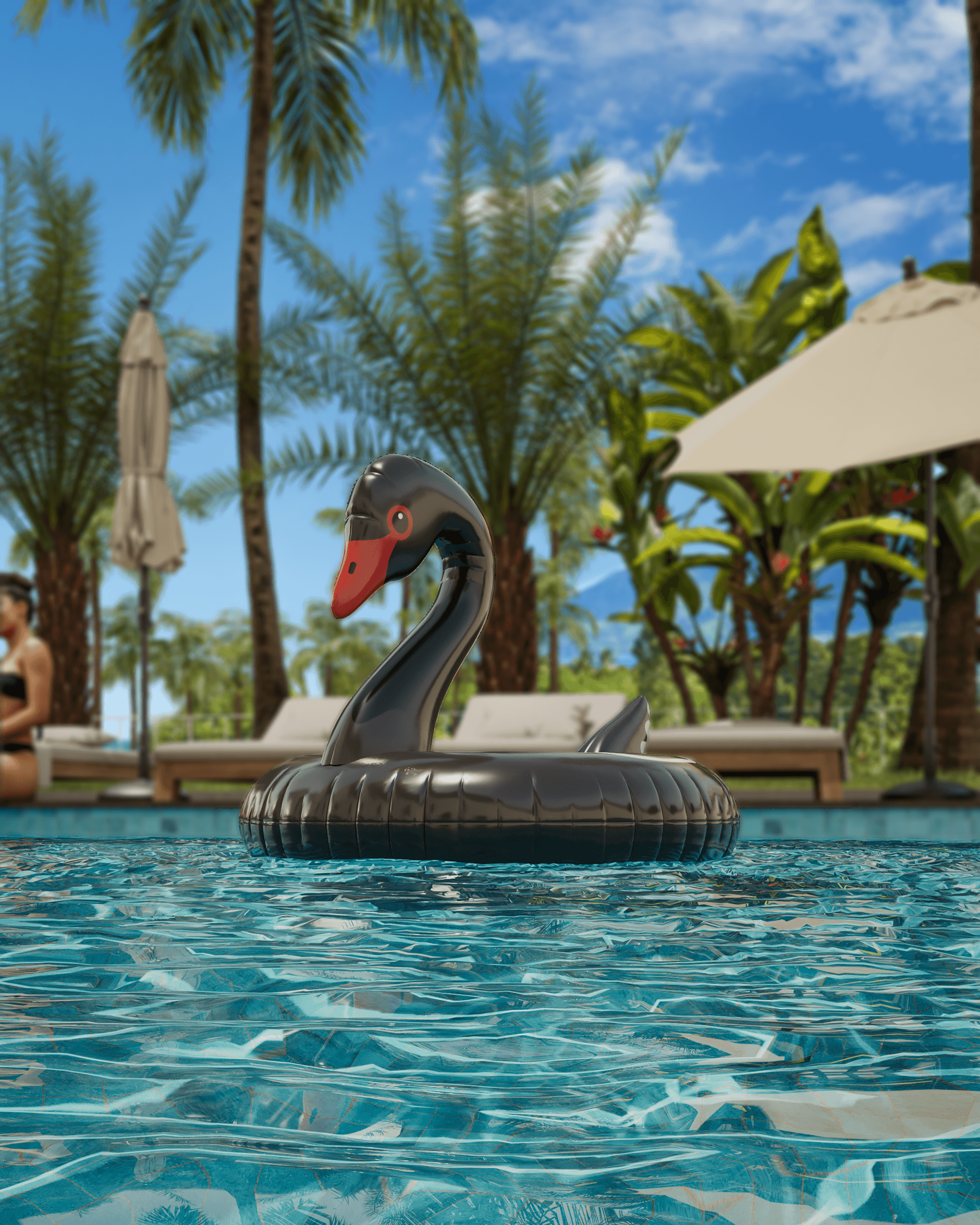 日落泳池丨Fábio Claudino-9