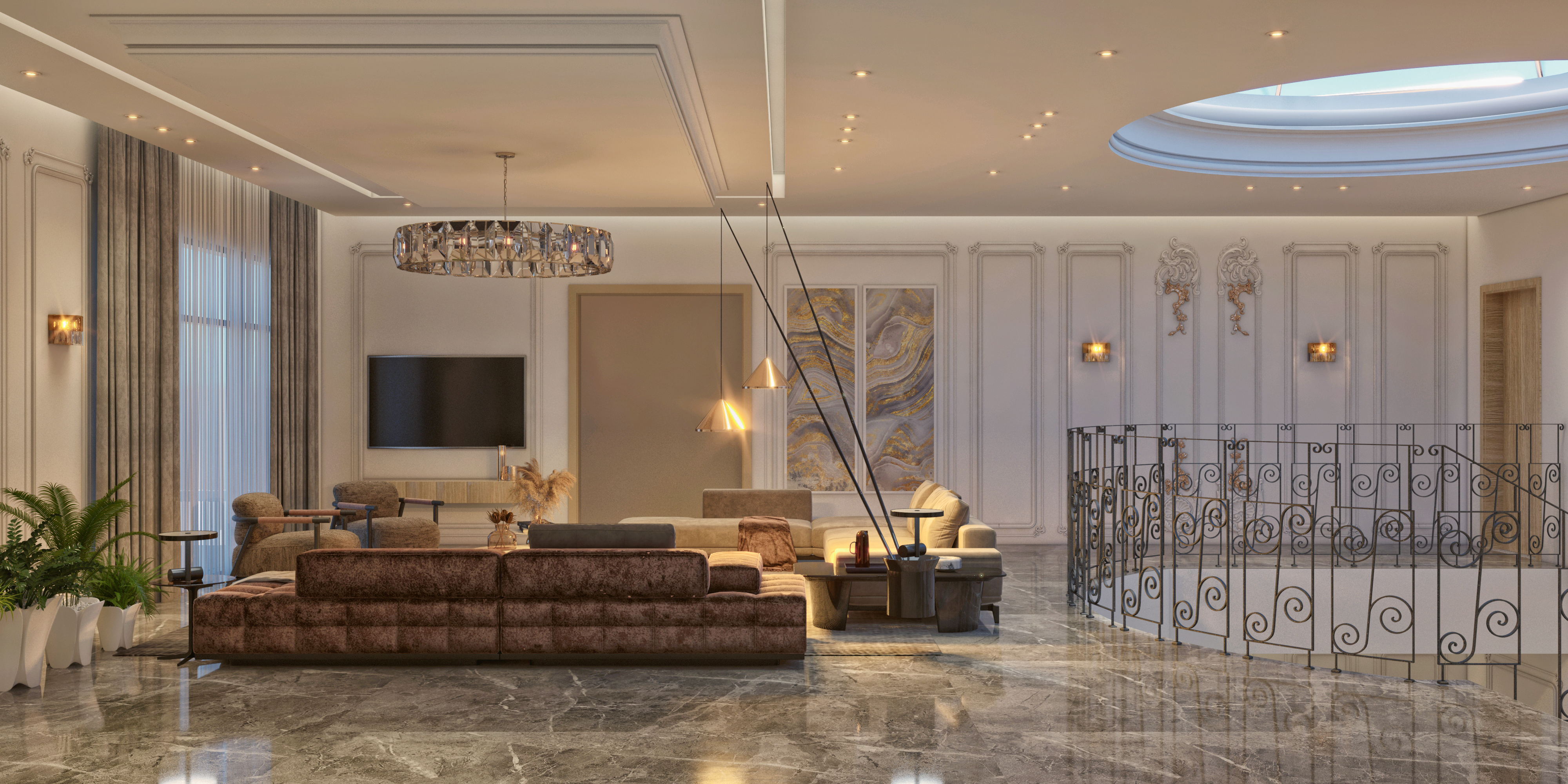 DUPLEX VILLA LIVING ZONE-10