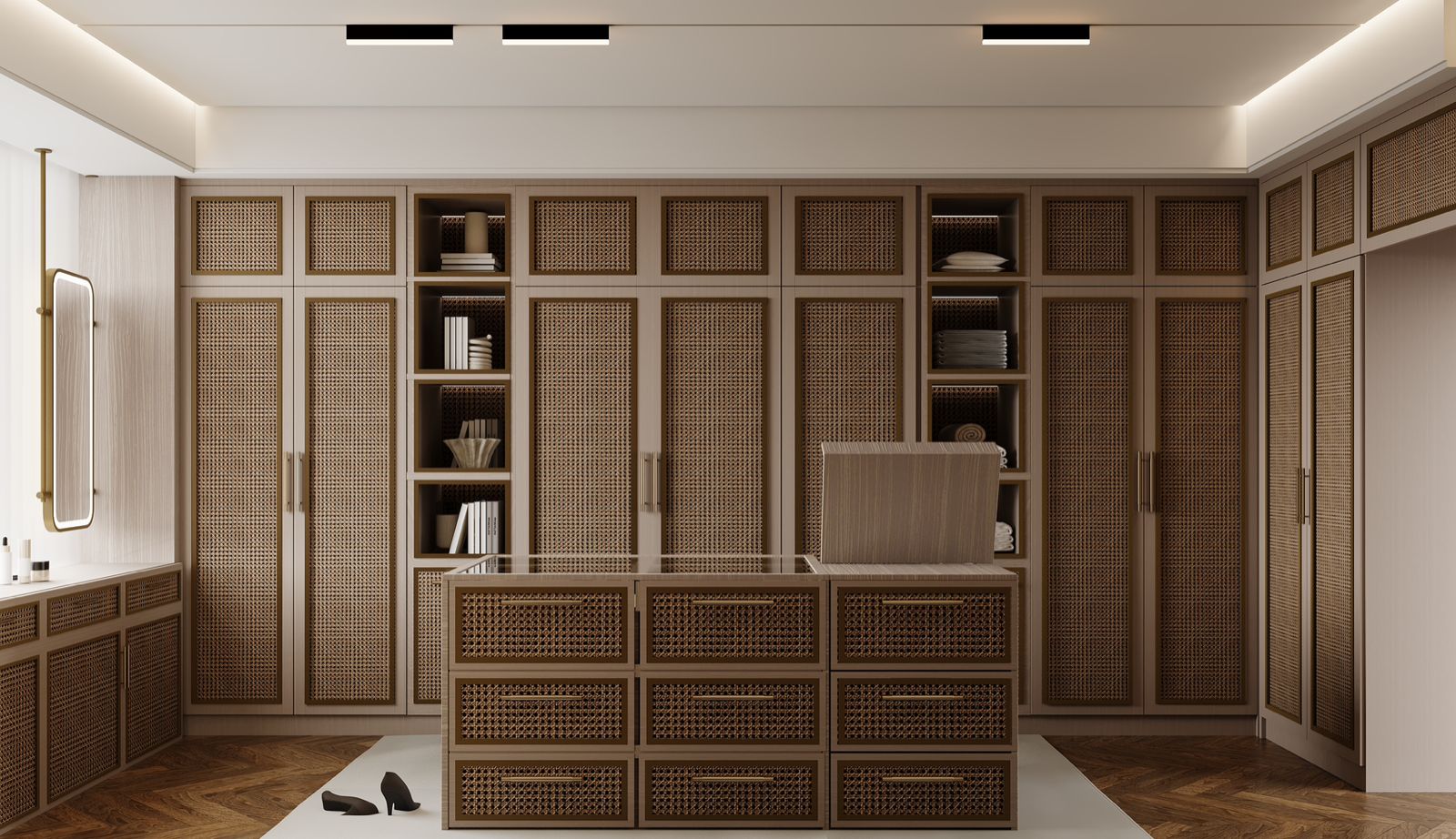 Luxury Contemporary Dressing Room Design-2