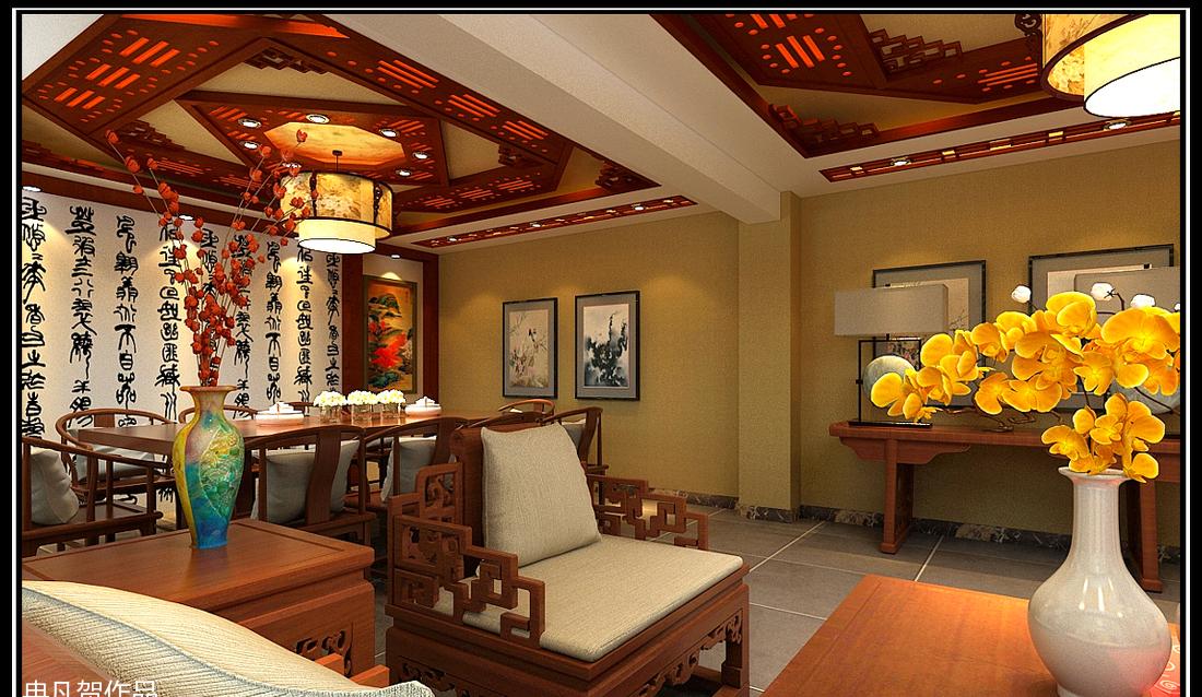 饰家部落打造中式酒店设计典范-14