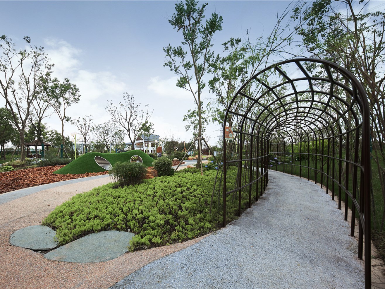 上海庄行社区花园丨中国上海丨上海四叶草堂青少年自然体验服务中心泛境景观设计-3