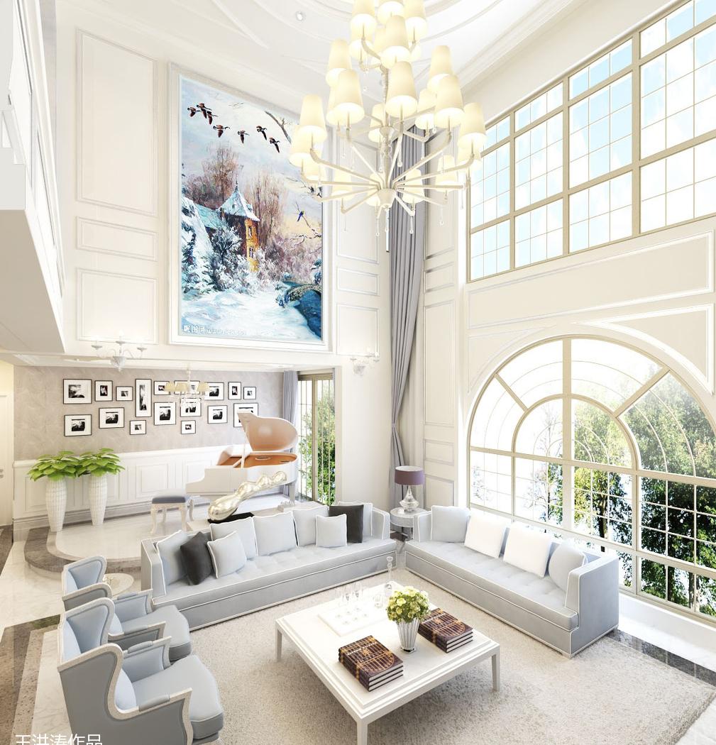 
白色欧式别墅 -9